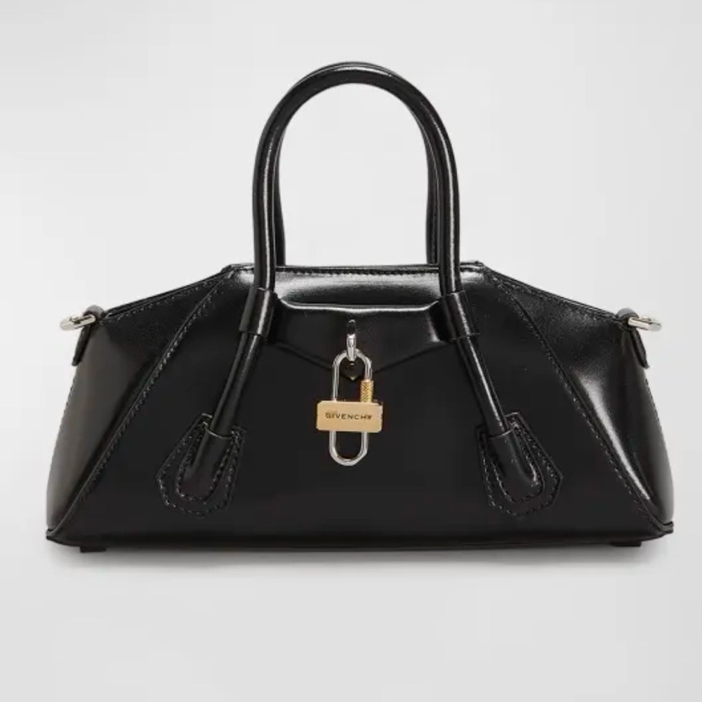 Givenchy Antigona Stretch with Silver and Gold Lock
